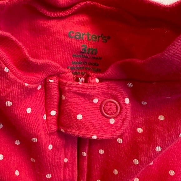 Carters Baby Girl Long Sleeve Bodysuit - Picture 4 of 5